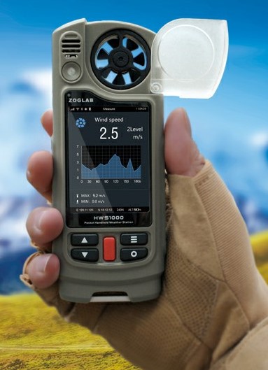 HWS1000 Handheld Weather Station