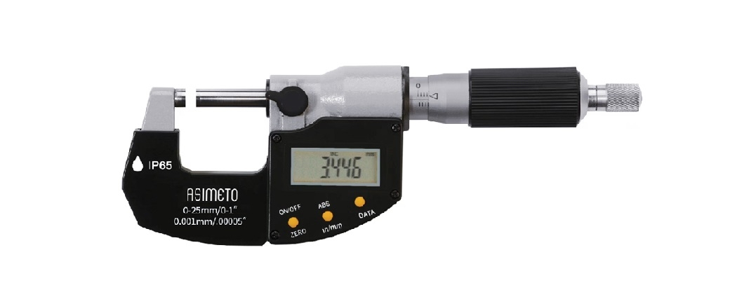 Asimeto IP65 Digital Micrometer