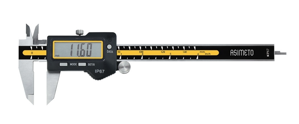 Asimeto IP67 Digital Calipers