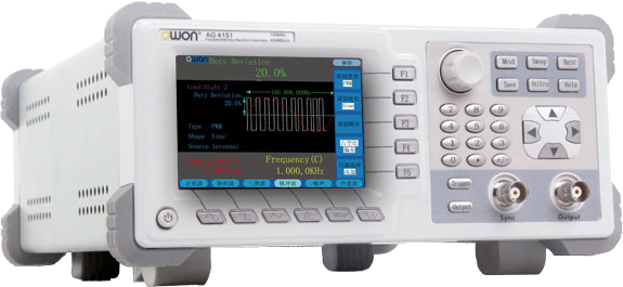 Owon DDS Arbitrary Waveform Generation