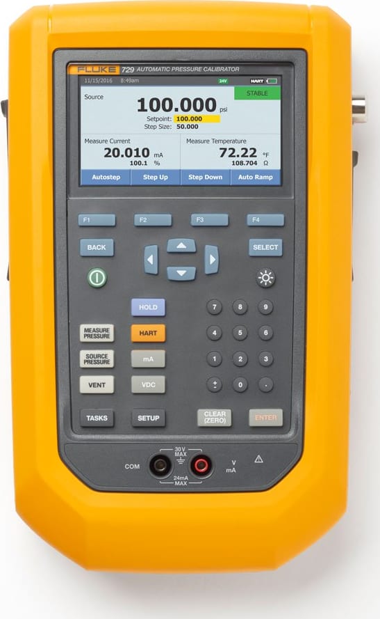 Fluke 729 เครื่องสอบเทียบความดันอัตโนมัติ