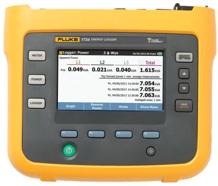 Fluke 1732/INT เครื่องบันทึกการใช้พลังงานไฟฟ้า 3 เฟส