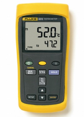 FLUKE 52-II ดิจิตอลเทอร์โมมิเตอร์