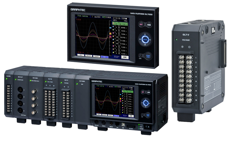 Graphtec GL7000 Data acquisition